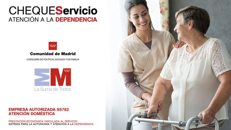 Cheque Servicio de la Comunidad de Madrid